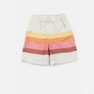 Well dressed wolf wildling vanilla camp stripe 12-18 months